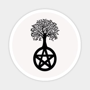 Pentacle Tree Magnet